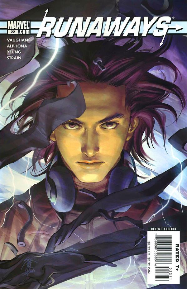Runaways #22 cover