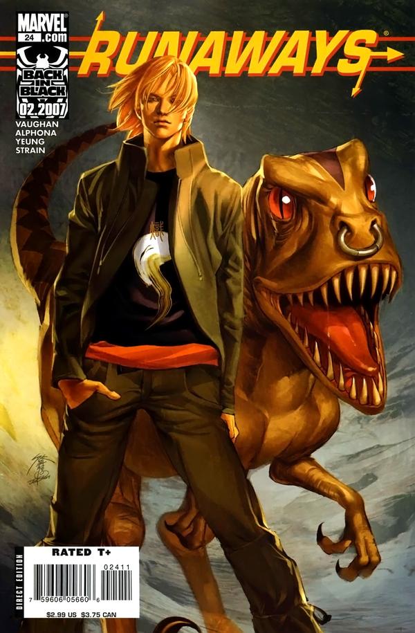 Runaways #24 cover
