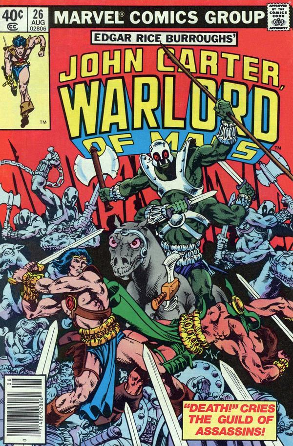 John Carter, Warlord of Mars #26 cover