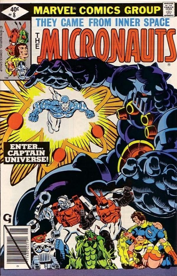 Micronauts #8 cover