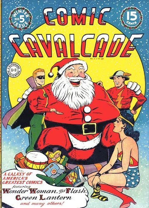 Comic Cavalcade #5 cover