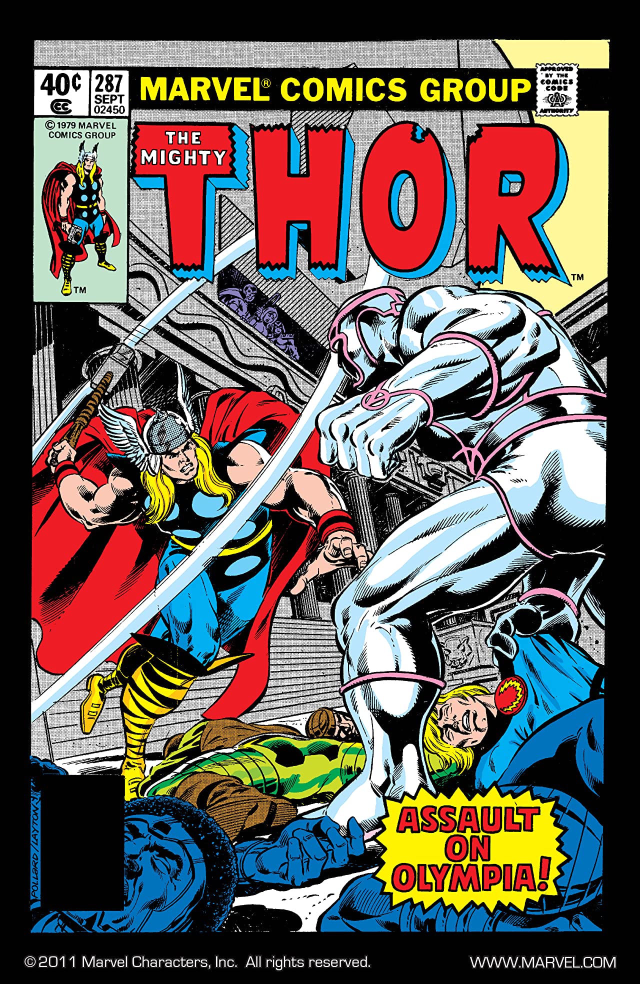 Thor #287 cover