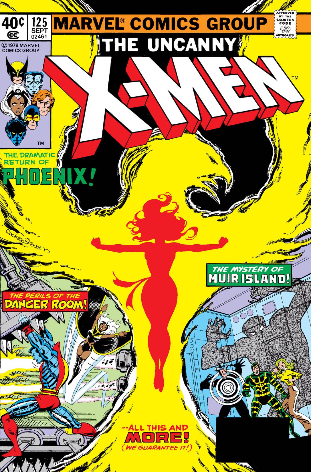 The X-Men #125 cover
