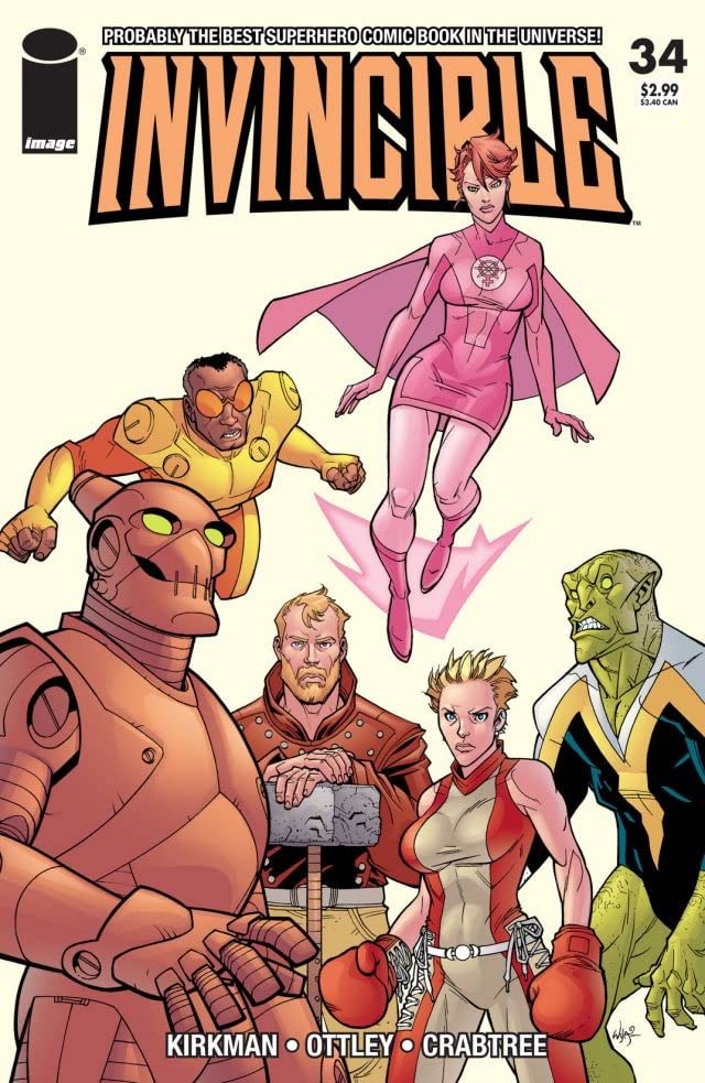 Invincible #34 cover