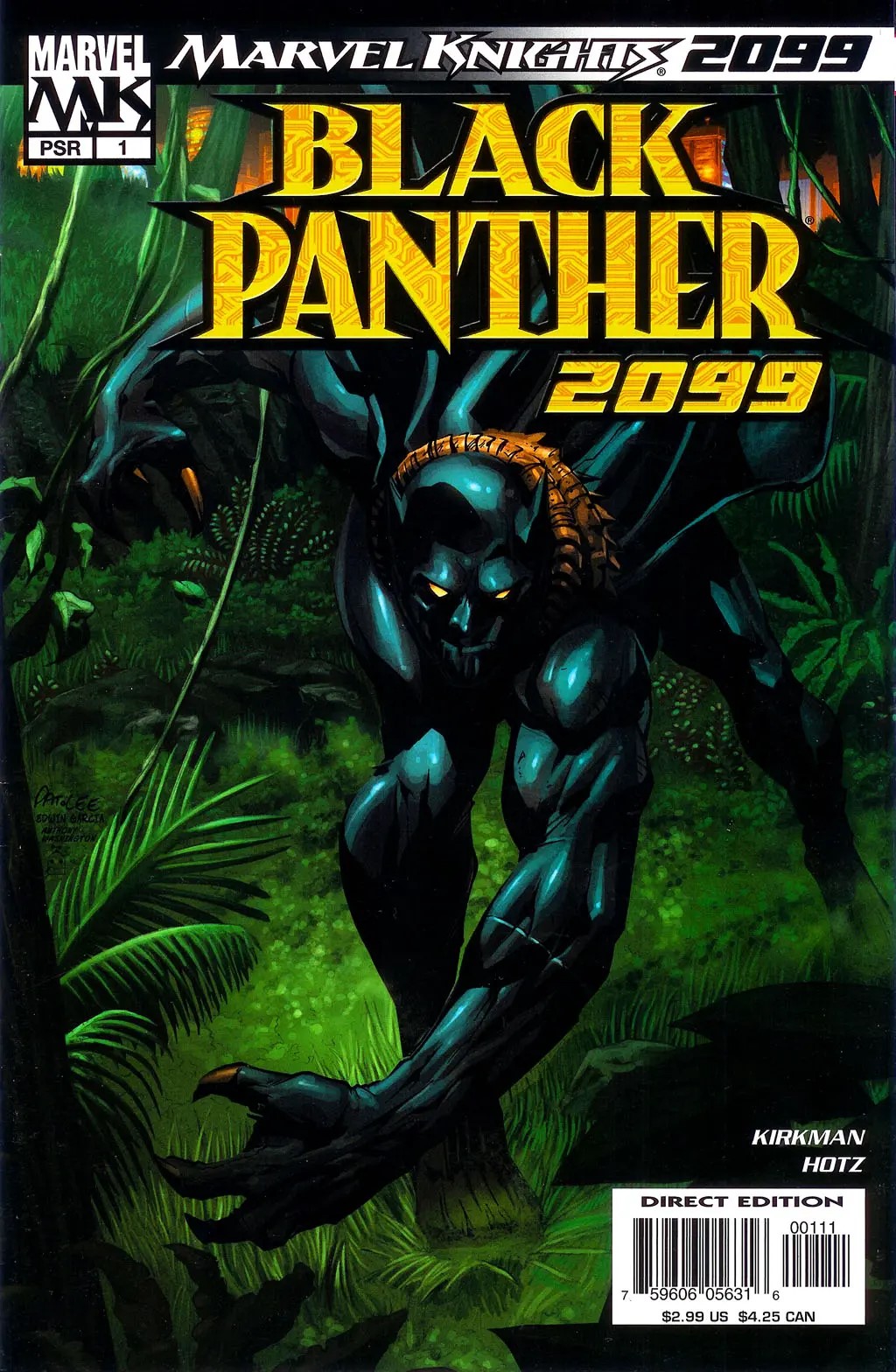 Black Panther 2099 #1 cover