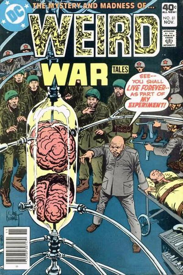 Weird War Tales #81 cover