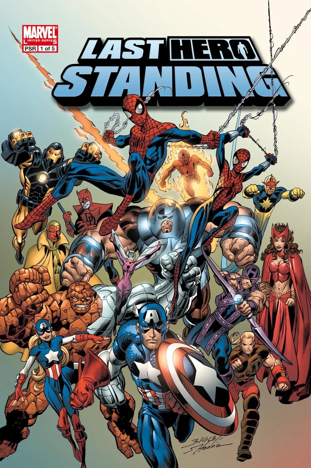 Last Hero Standing #1 cover