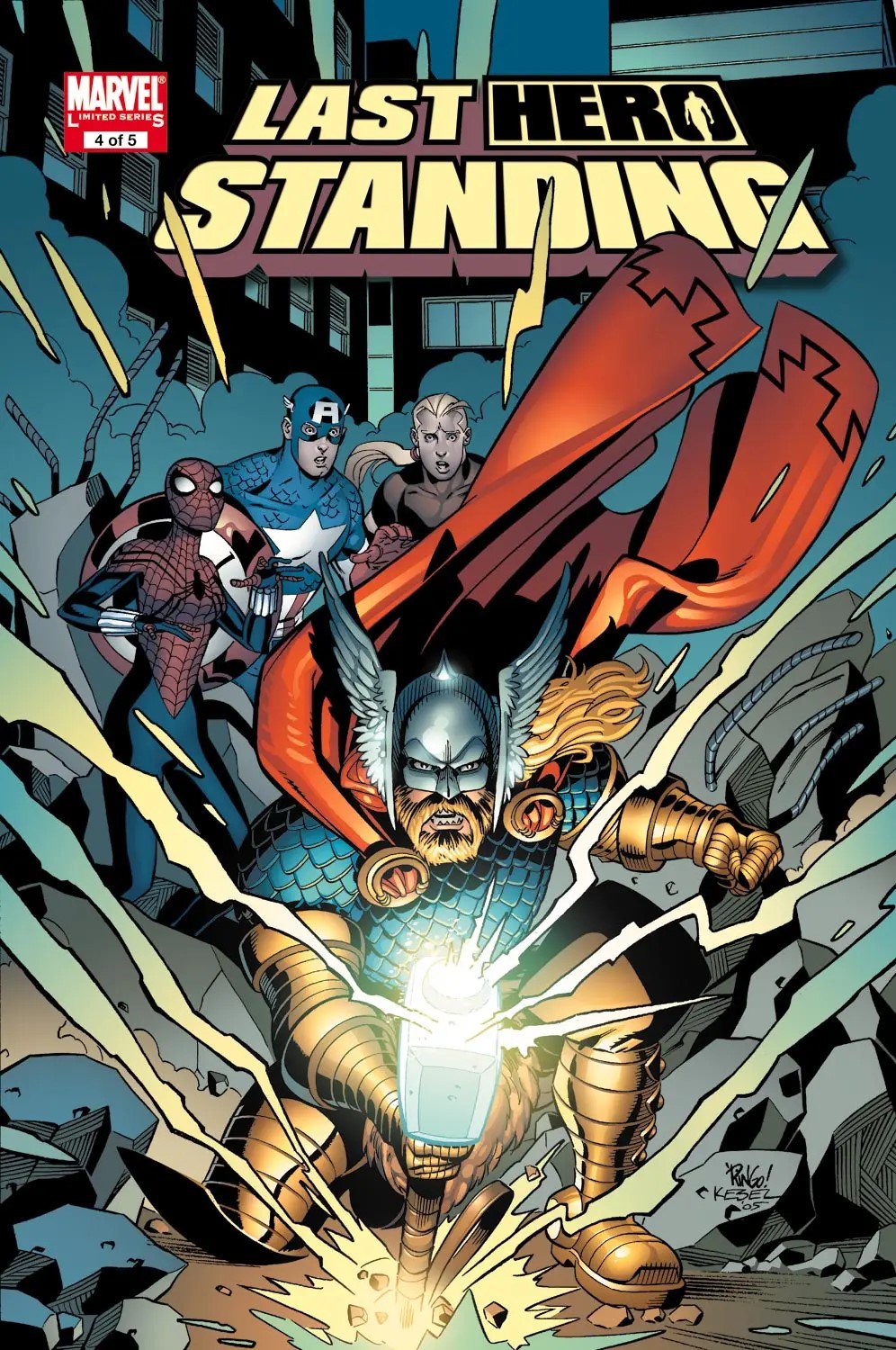 Last Hero Standing #4 cover