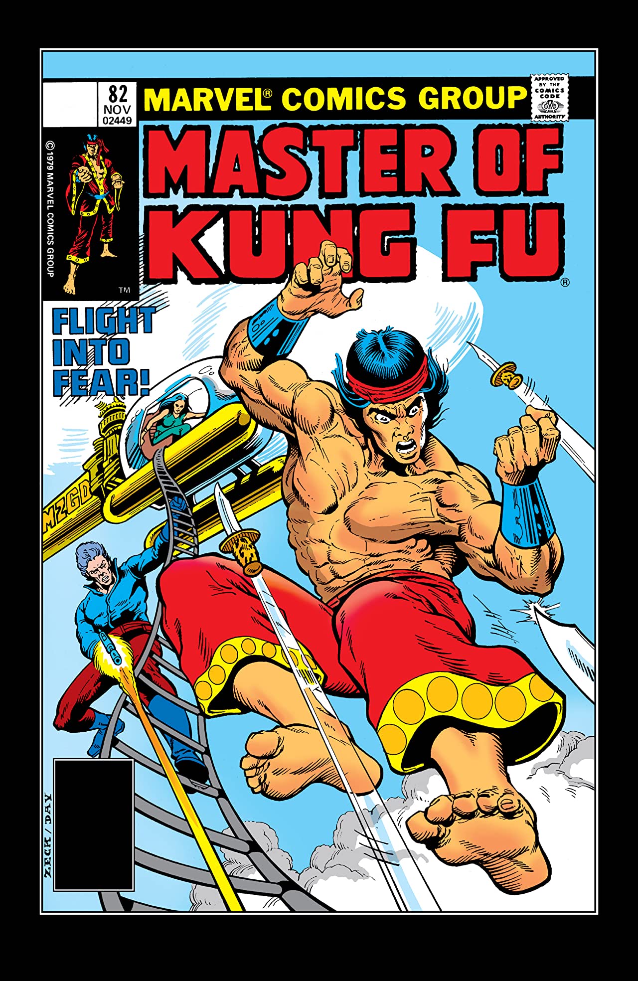 Master of Kung Fu #82 cover