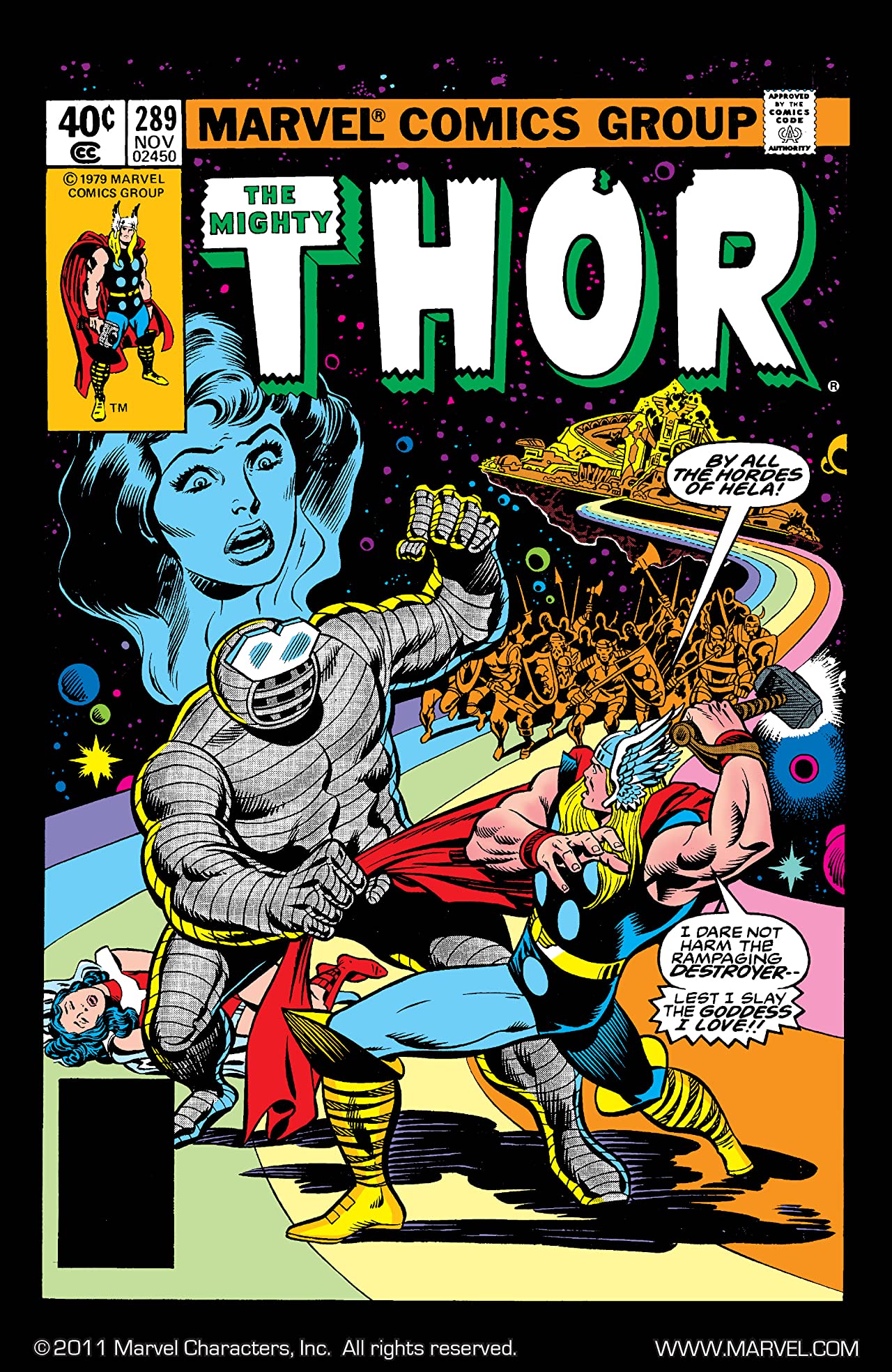 Thor #289 cover