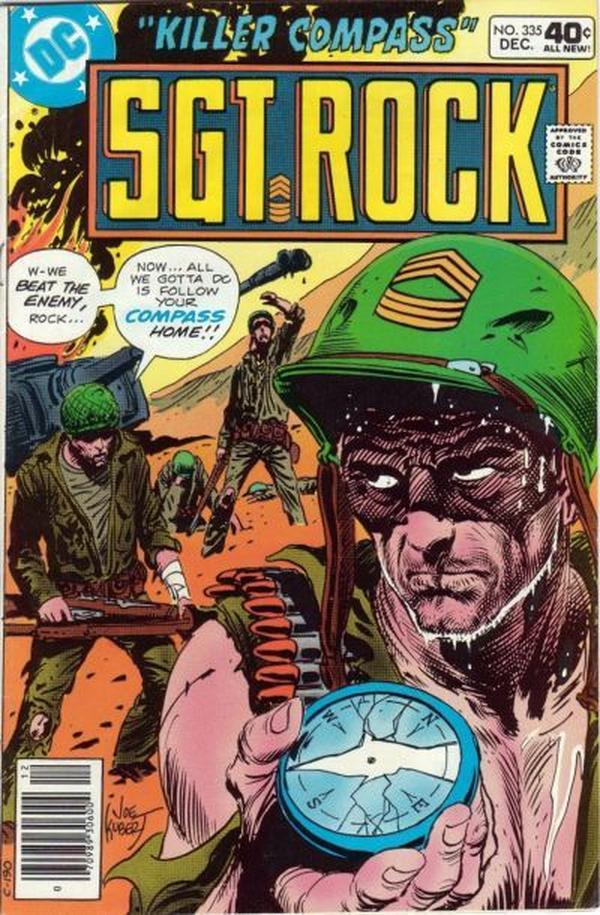 Sgt. Rock #335 cover