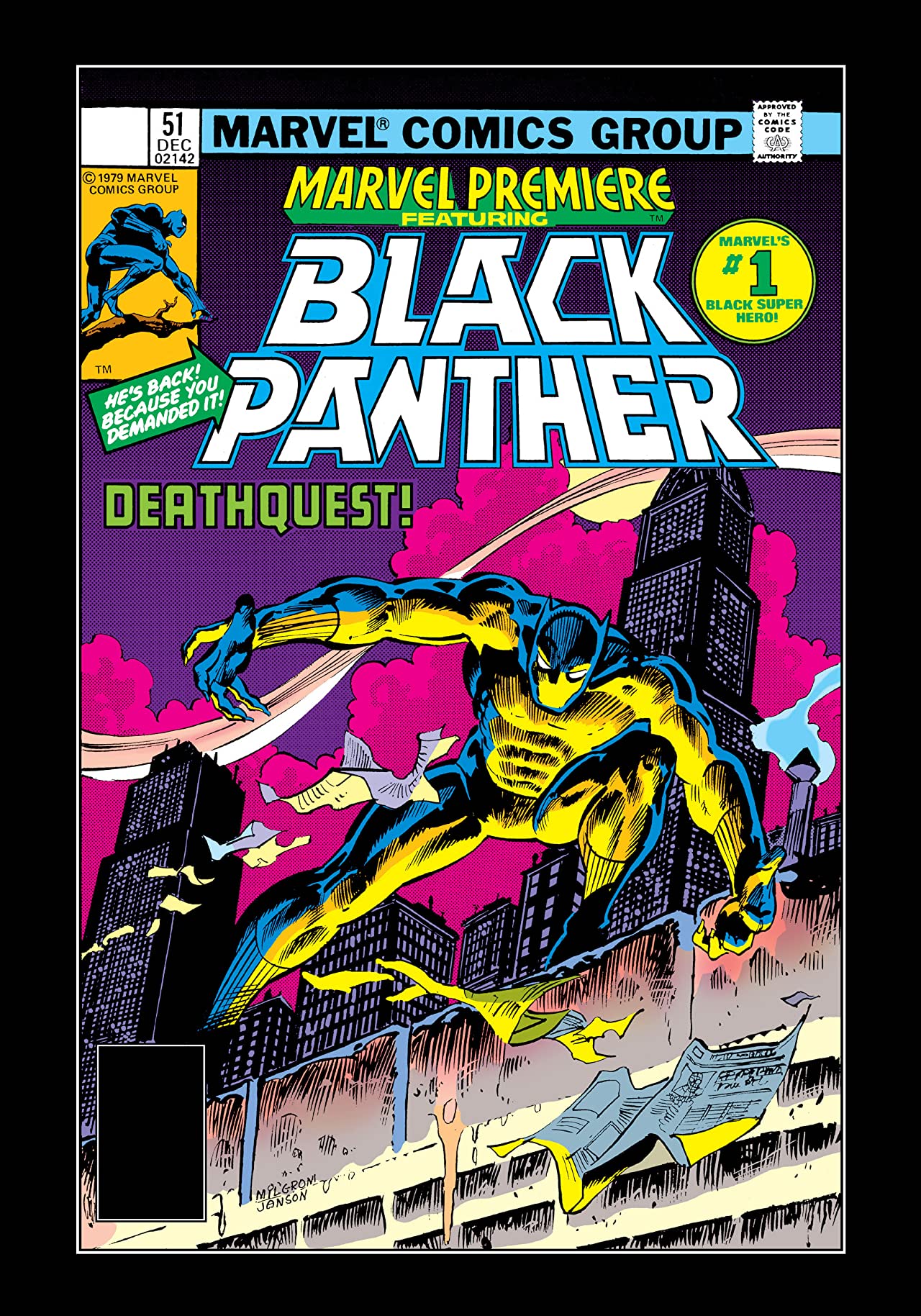 Marvel Premiere #51 cover