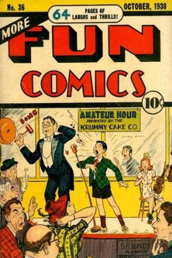 More Fun Comics #36 cover