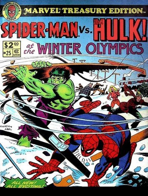 Marvel Treasury Edition #25 cover