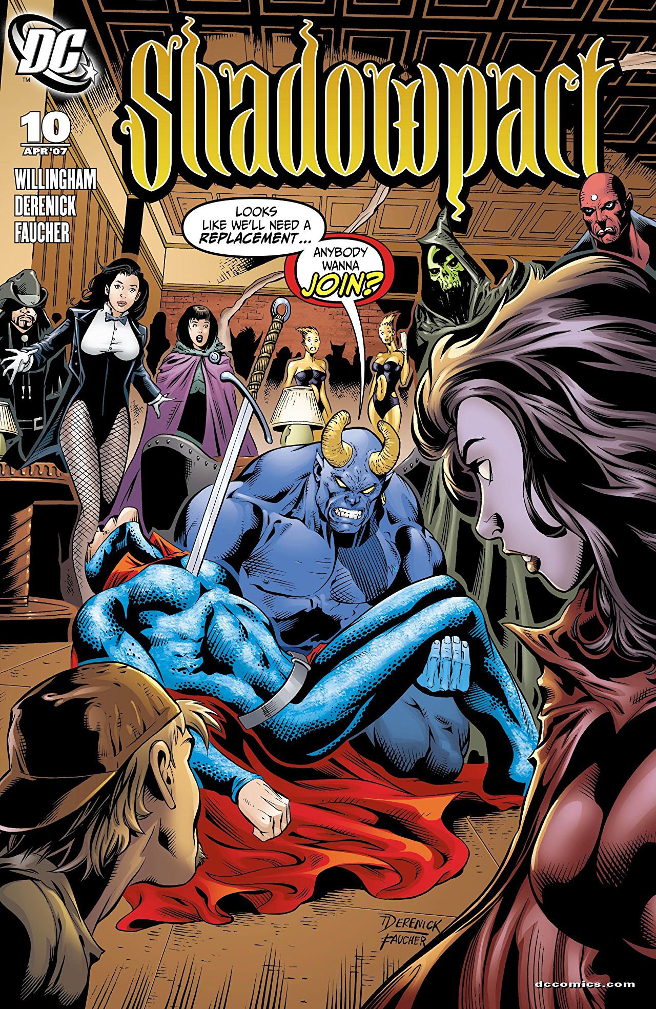 Shadowpact #10 cover