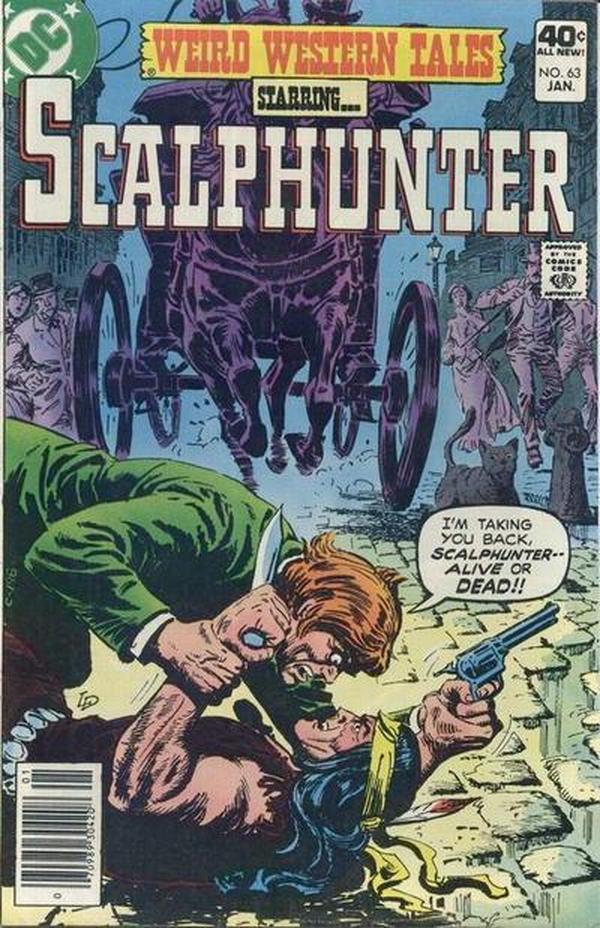 Weird Western Tales #63 cover