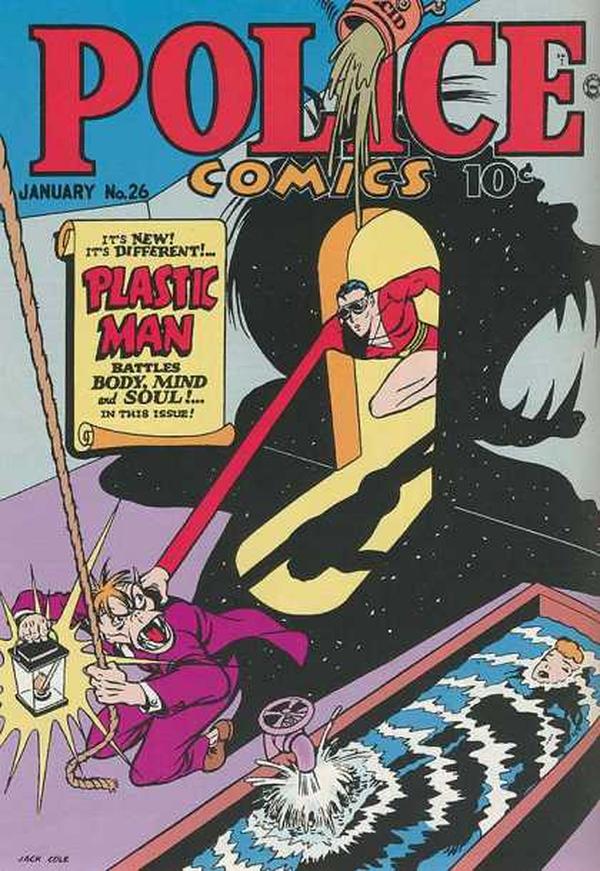 Police Comics #26 cover