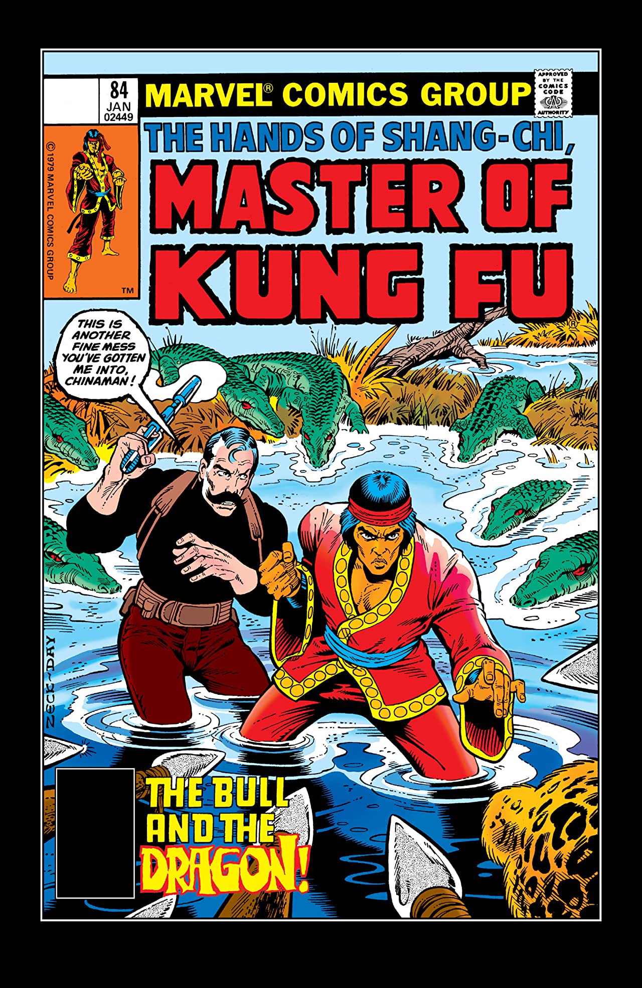 Master of Kung Fu #84 cover
