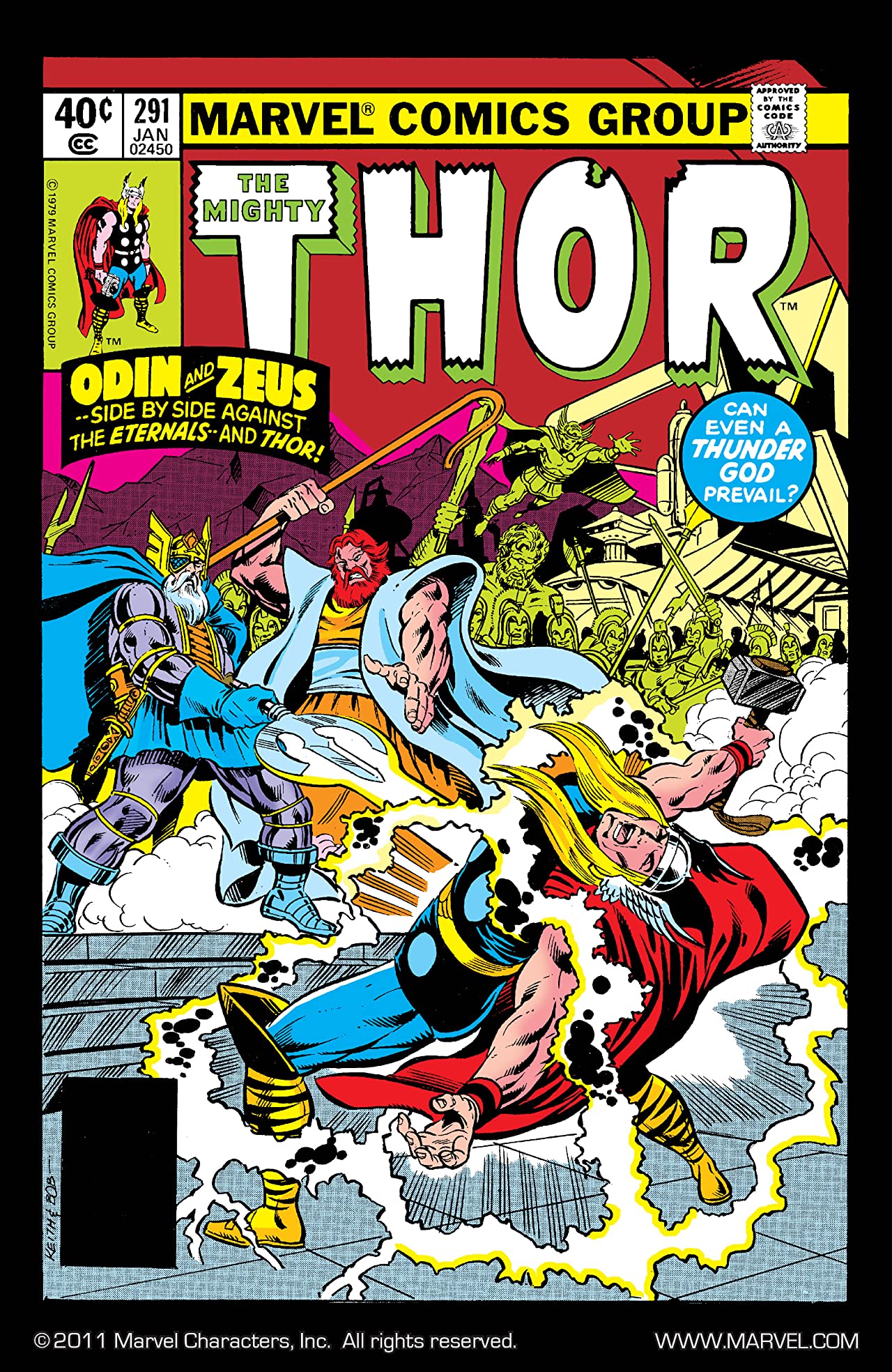 Thor #291 cover