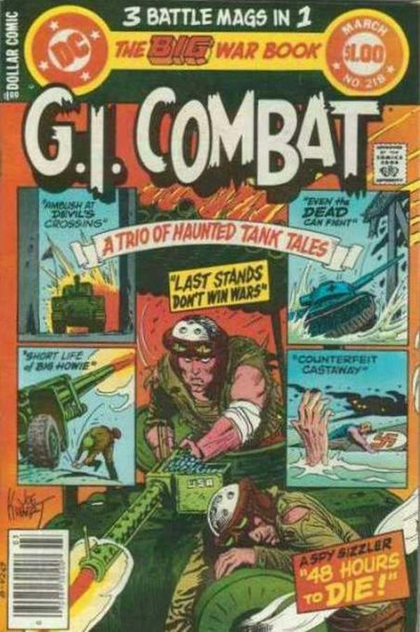 G.I. Combat #218 cover