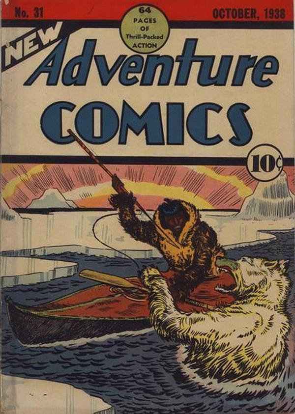 New Adventure Comics #31 cover