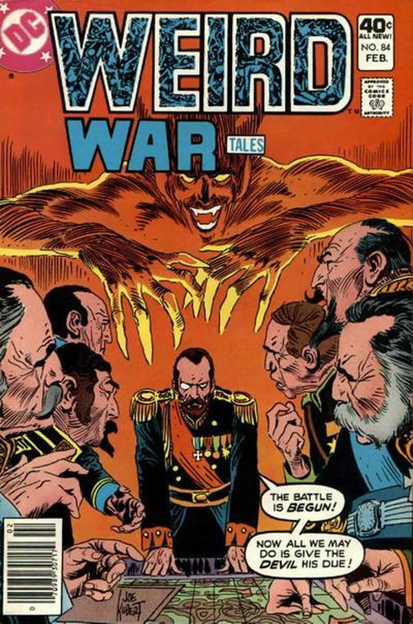 Weird War Tales #84 cover