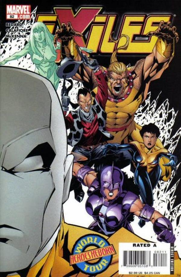 Exiles #82 cover