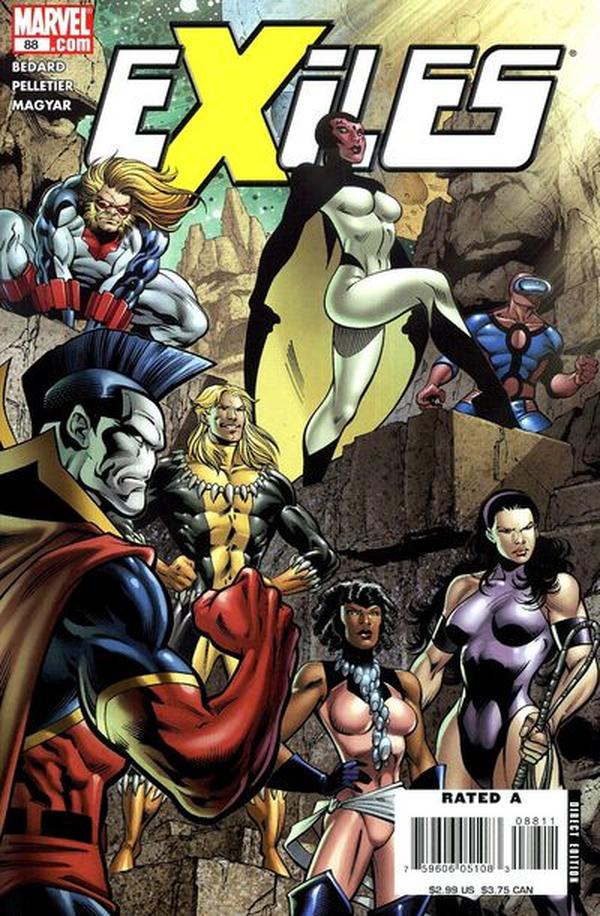 Exiles #88 cover