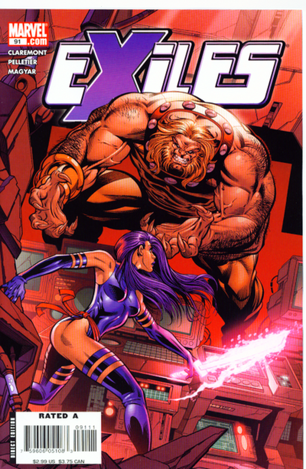 Exiles #91 cover