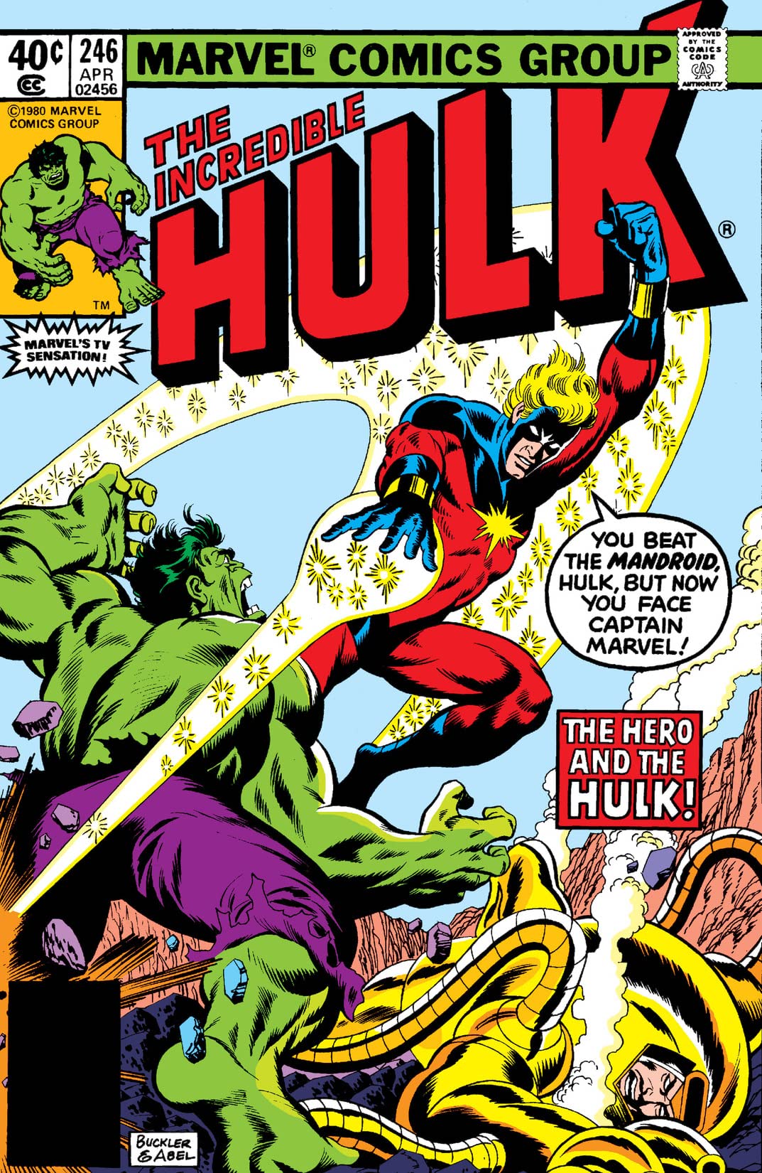 The Incredible Hulk #246 cover