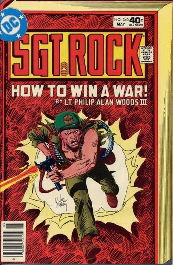 Sgt. Rock #340 cover