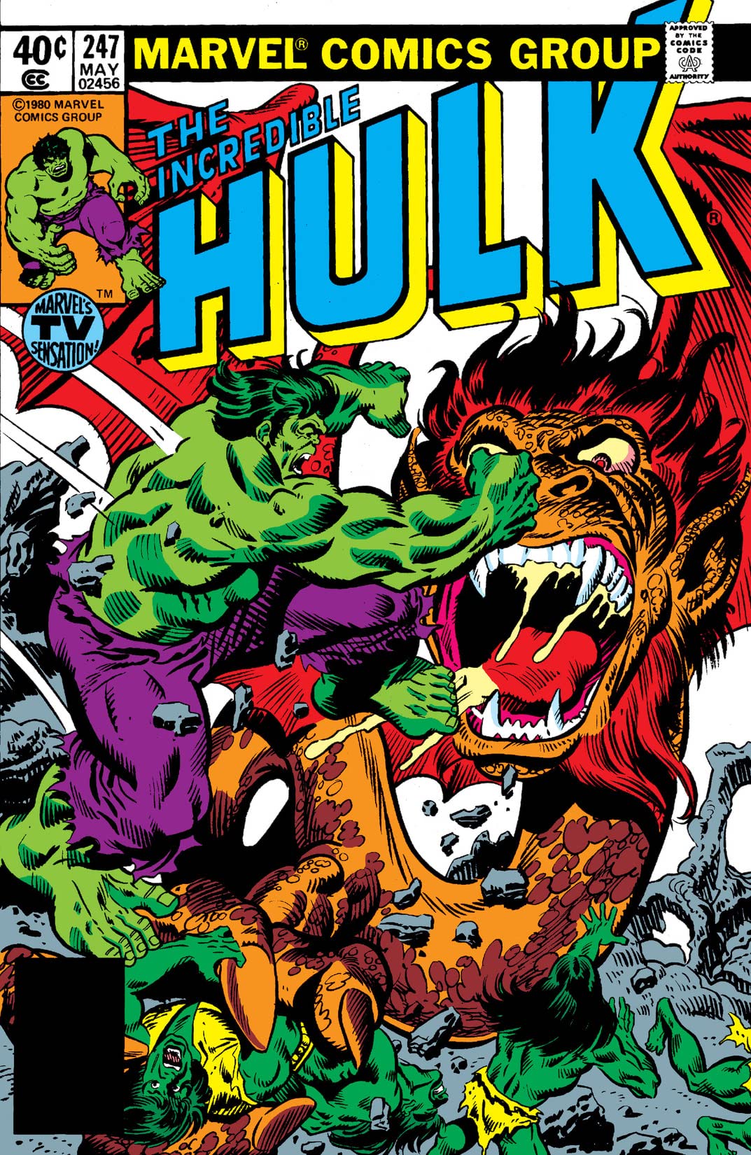 The Incredible Hulk #247 cover