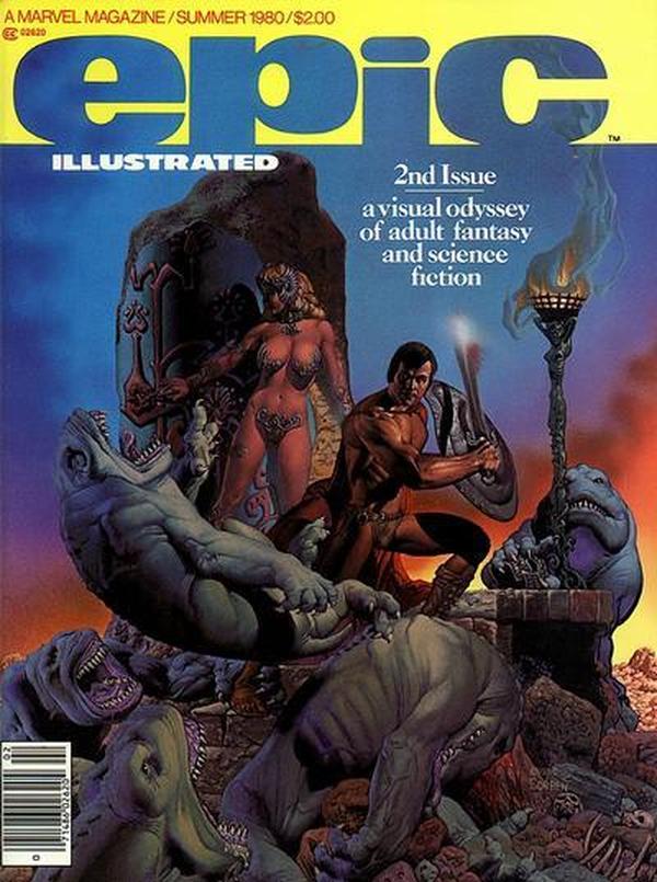 Epic Illustrated #2 cover