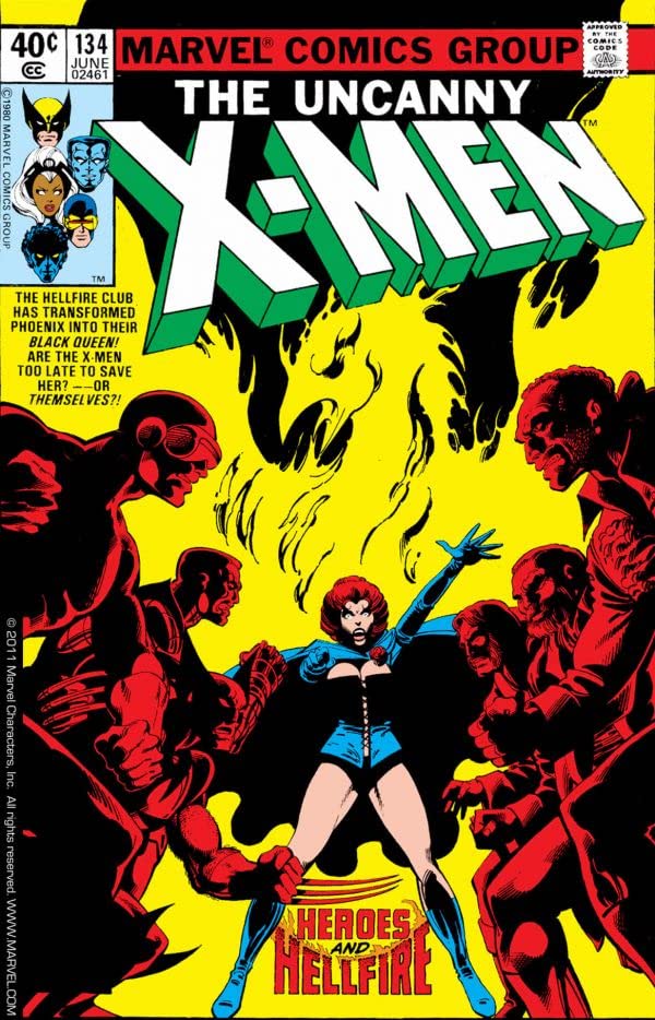 The X-Men #134 cover
