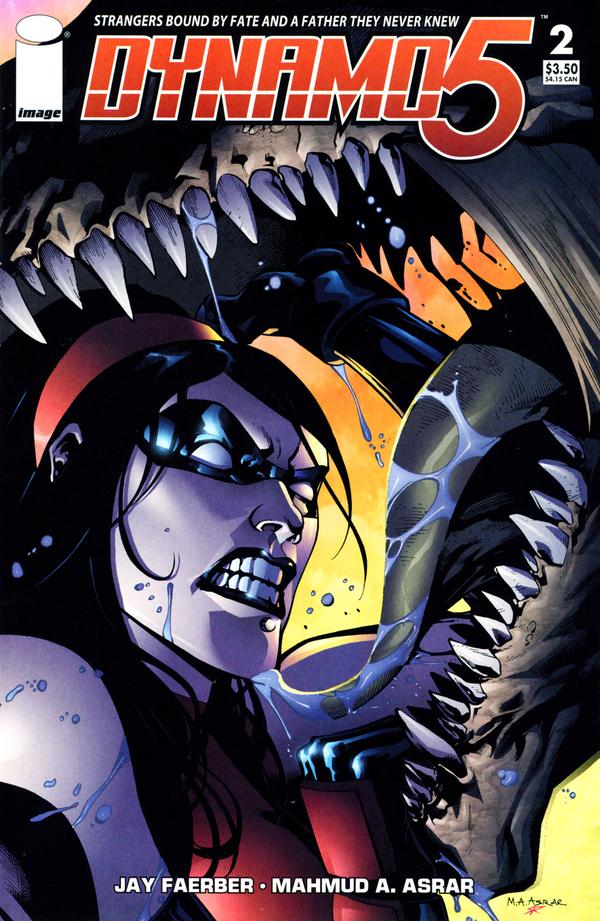 Dynamo 5 #2 cover