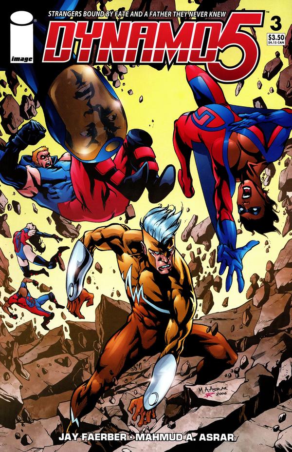 Dynamo 5 #3 cover