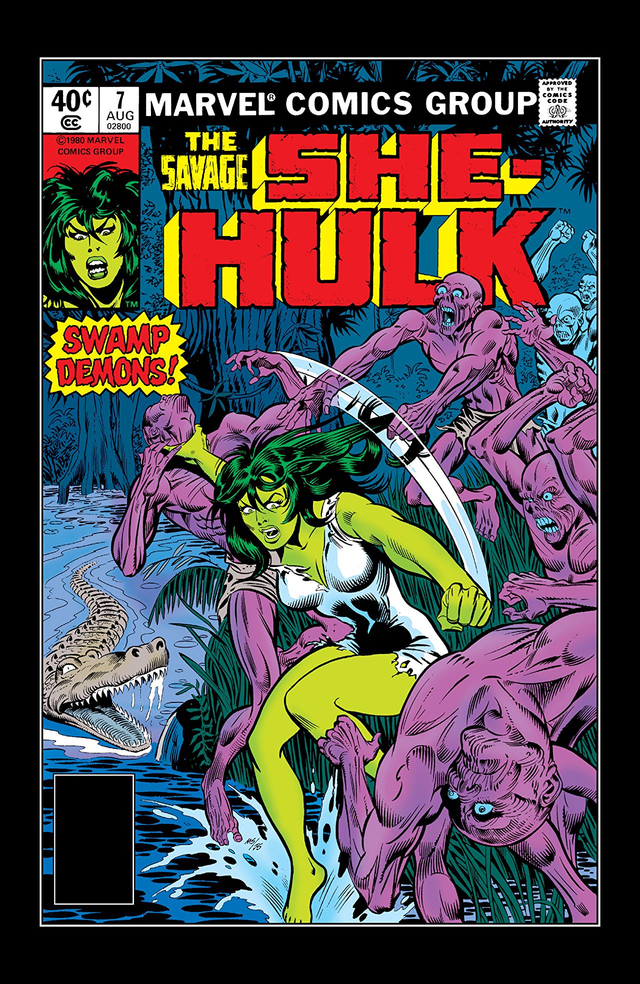 The Savage She-Hulk #7 cover