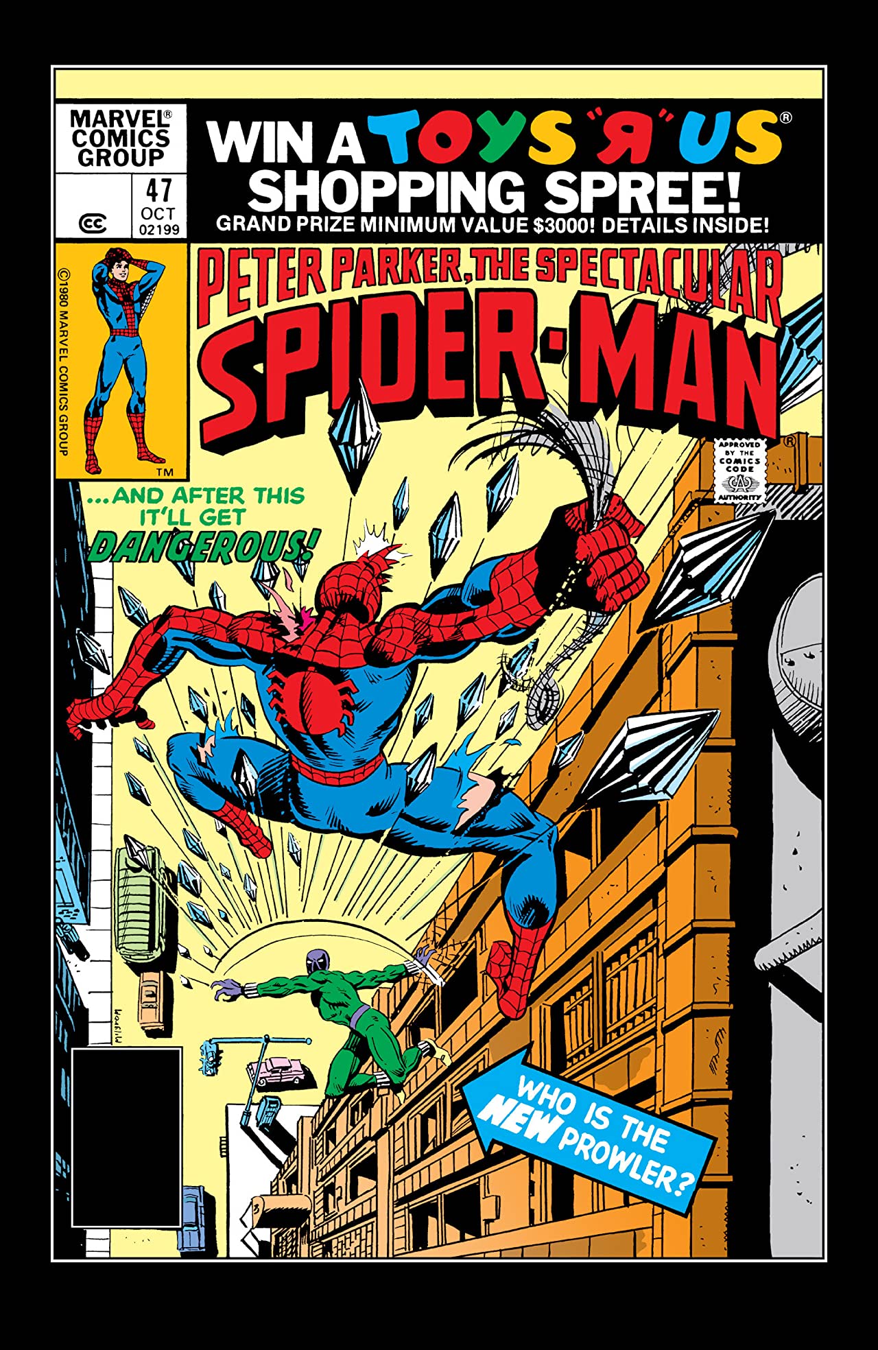 The Spectacular Spider-Man #47 cover