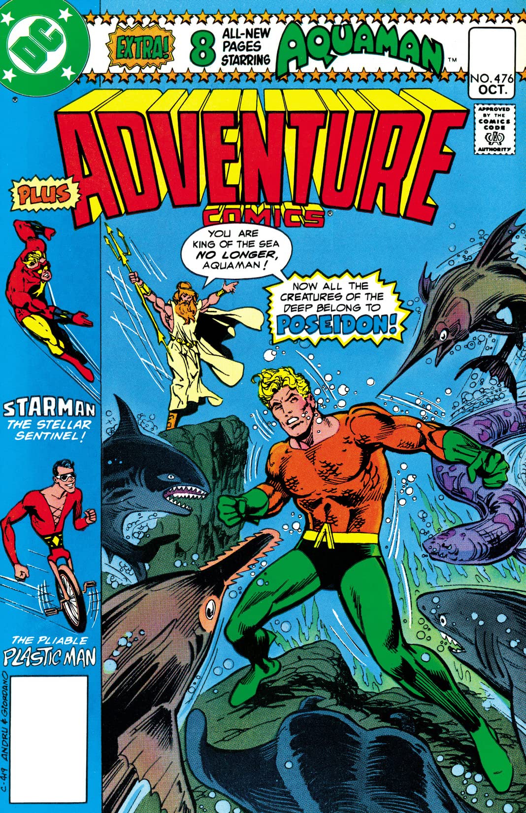 Adventure Comics #476 cover