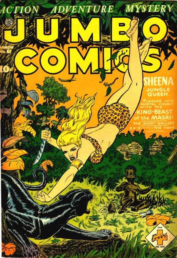 Jumbo Comics #61 cover