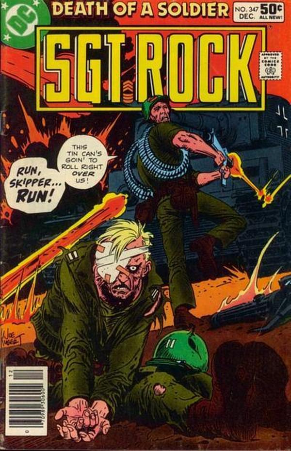 Sgt. Rock #347 cover