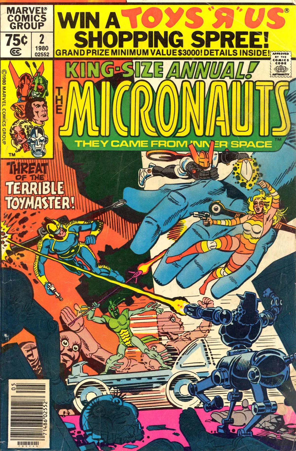 Micronauts Annual #2 cover