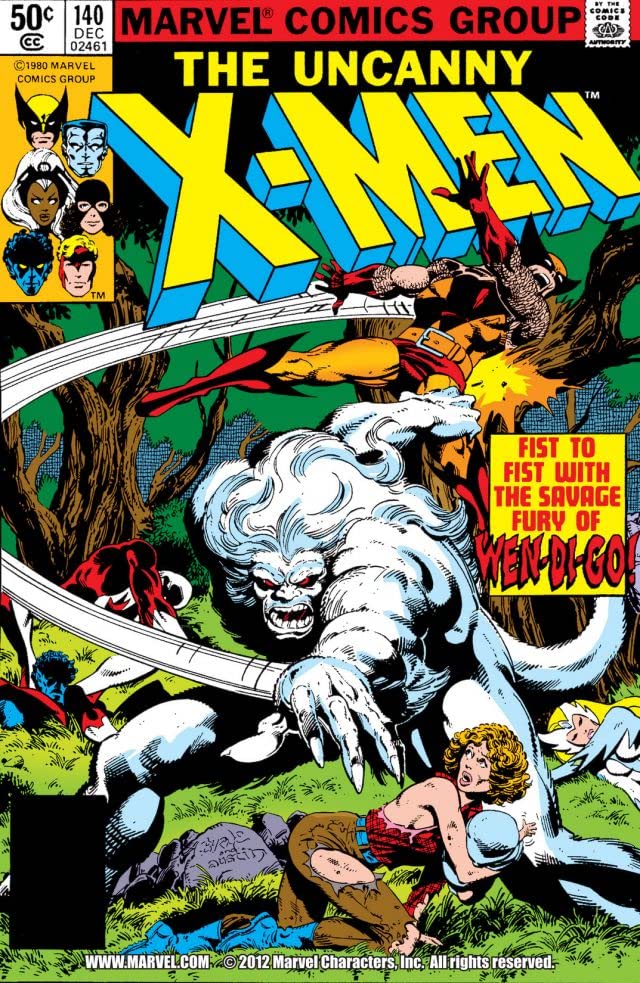The X-Men #140 cover