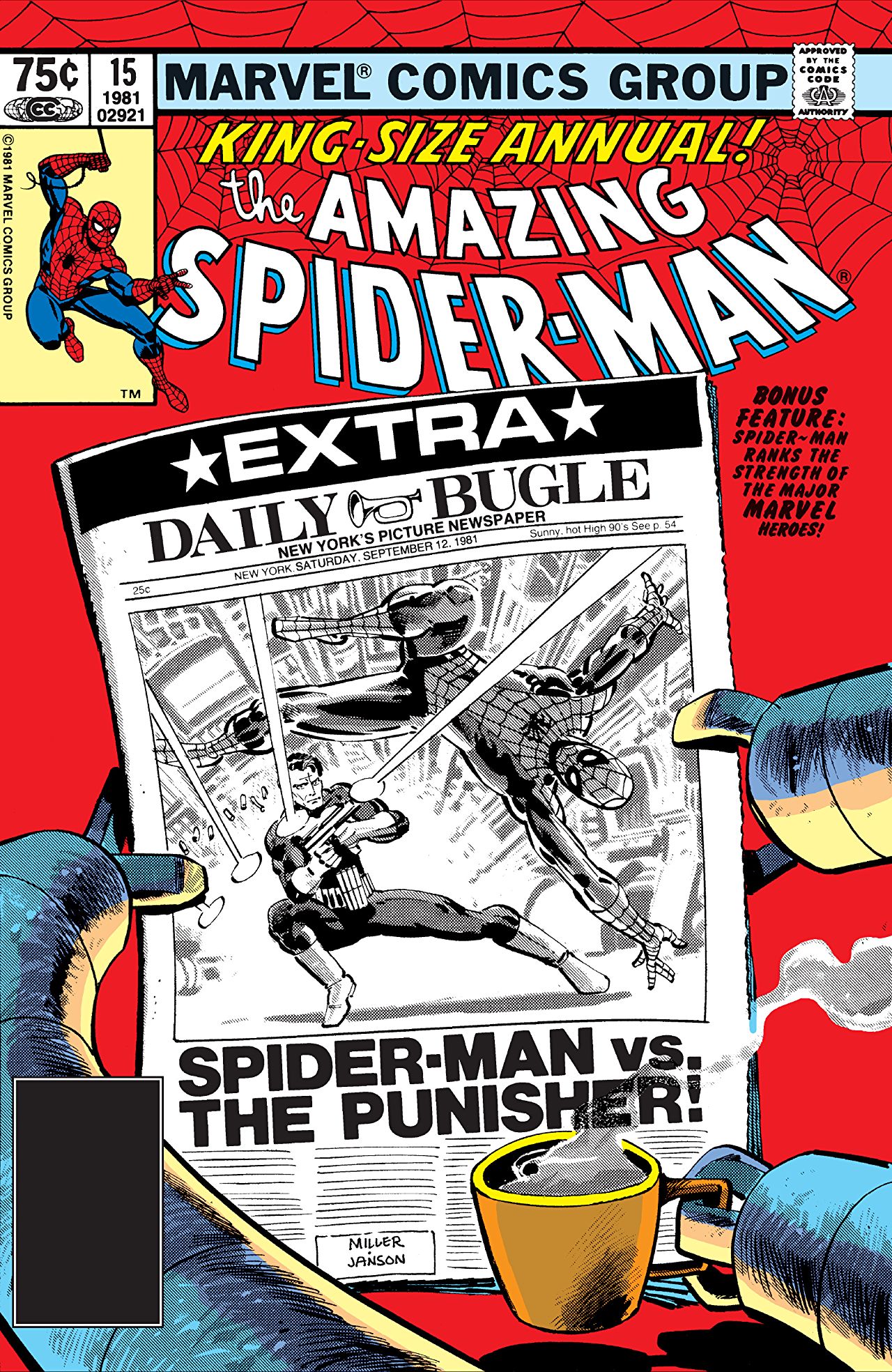 The Amazing Spider-Man Annual #15 cover