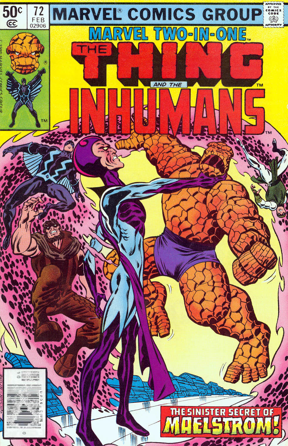 Marvel Two-in-One #72 cover