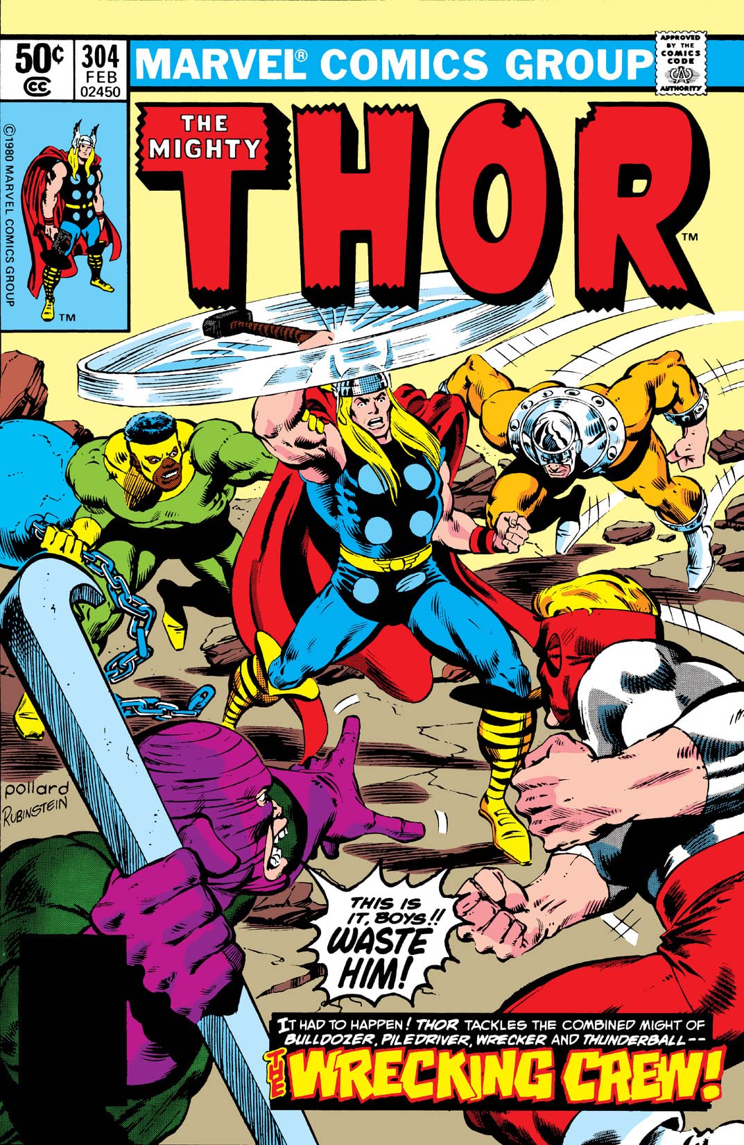 Thor #304 cover
