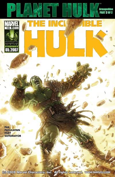 Incredible Hulk #105 cover