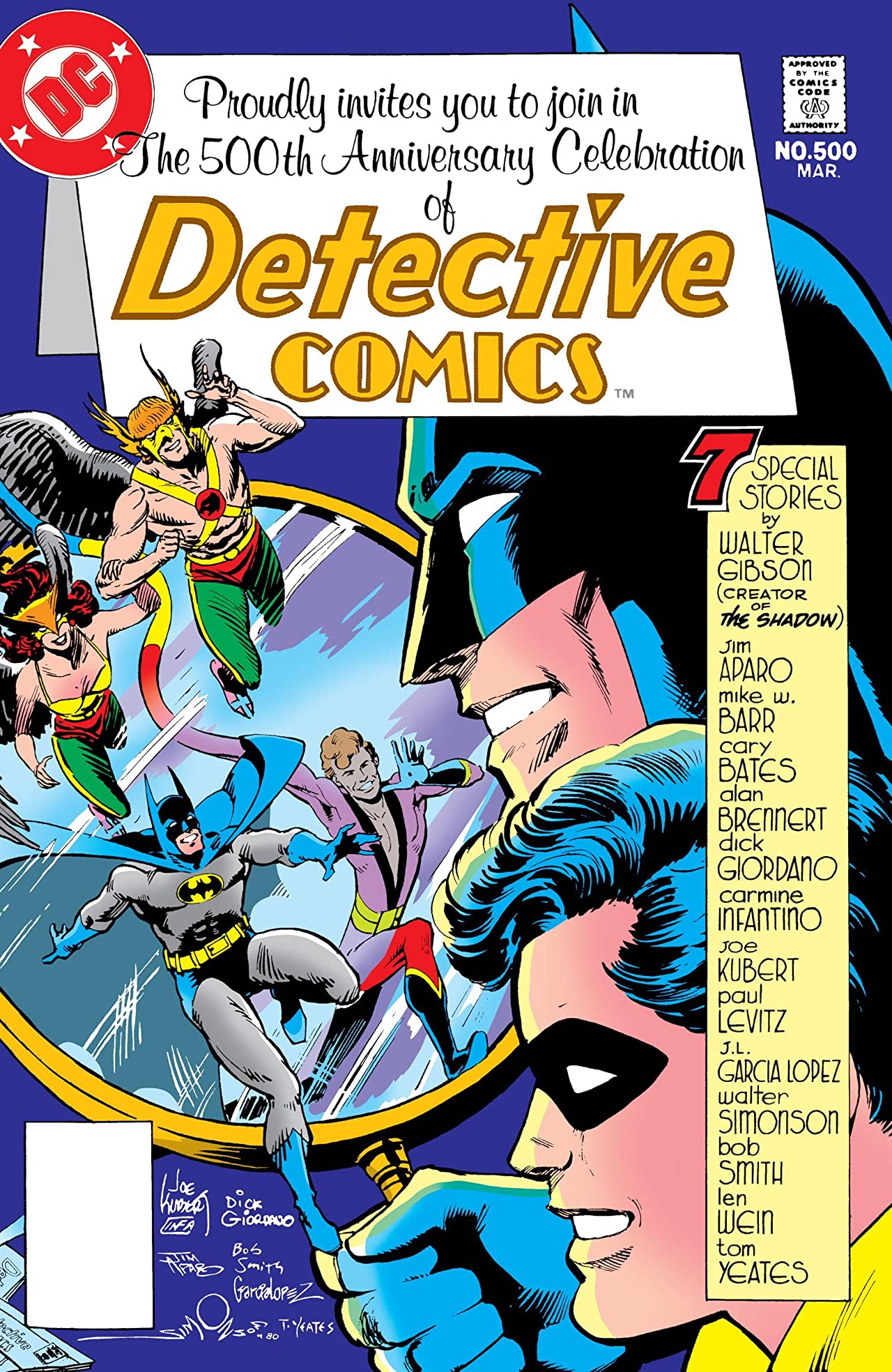 Detective Comics #500 cover