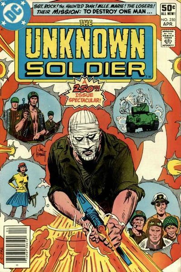 Unknown Soldier #250 cover
