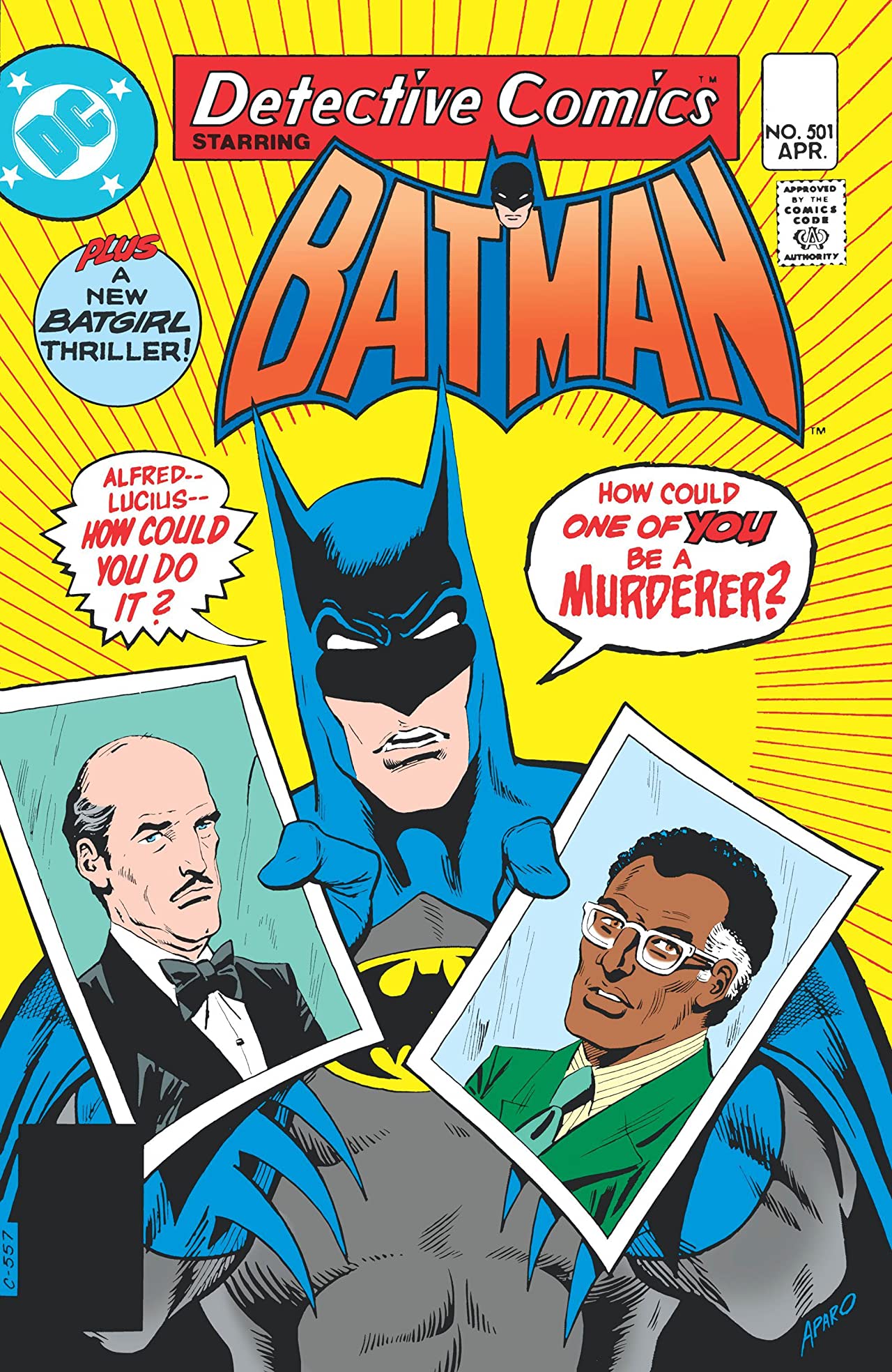 Detective Comics #501 cover